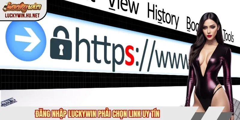 Đăng nhập Luckywin phải chọn link uy tín